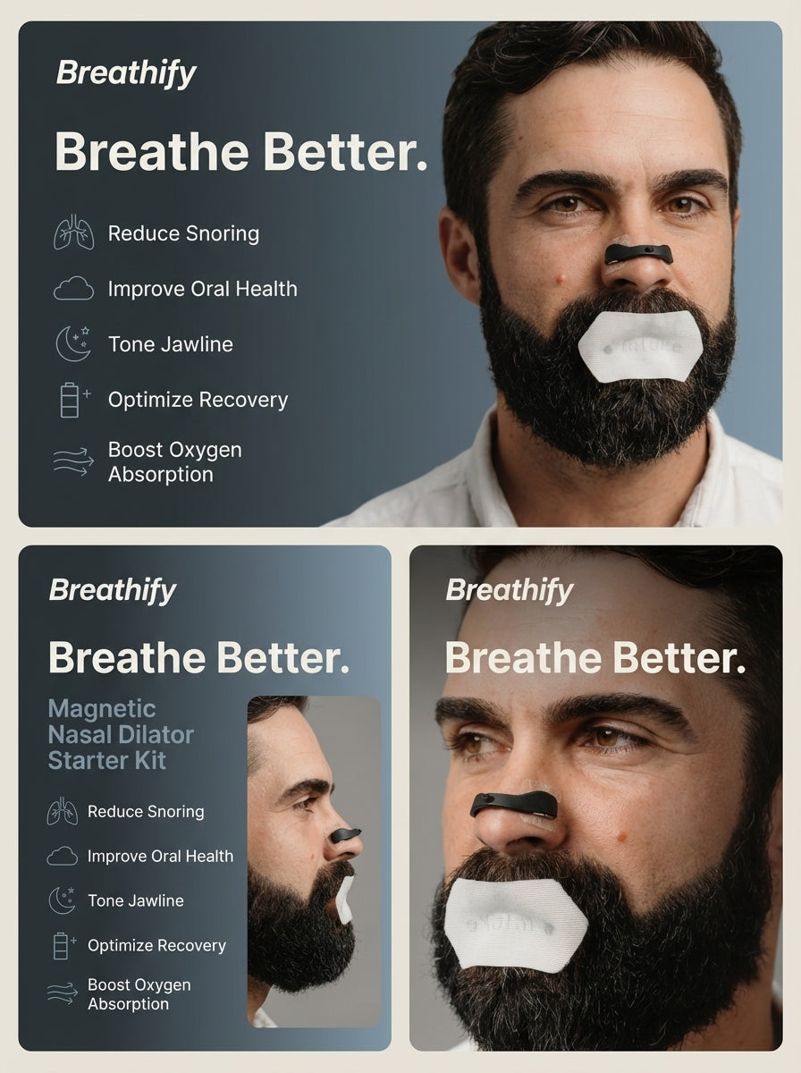 Breathify Sleep Tape – Premium Mouth Tape